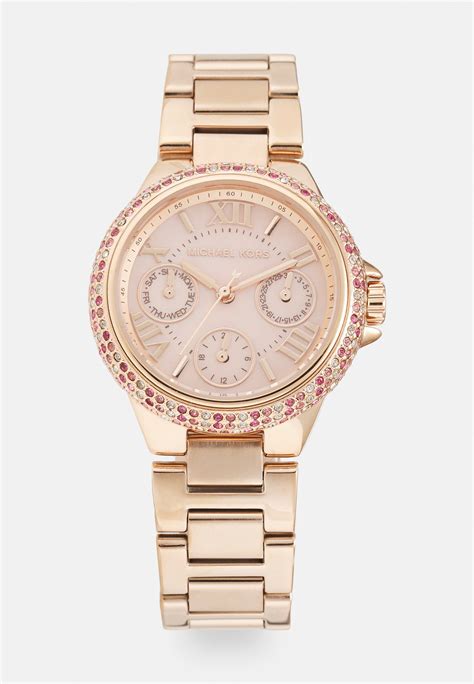 michael kors pre owned bling womens silver illuminated watches|Michael Kors leopard print watch.